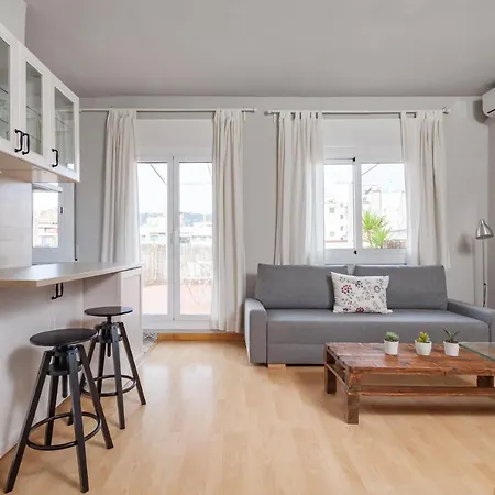 Penthouse Camp Nou Appartement Barcelona Buitenkant foto